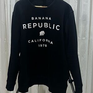 Banana Republic Black Sweatshirt